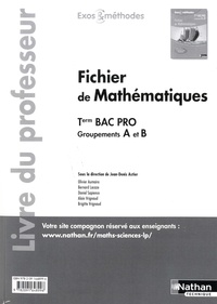 Mathématiques Tle Bac Pro Fichier de mathématiques Groupements A et B - Livre du professeur.pdf