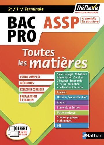 Jean-Denis Astier et Elisabeth Baumeier - Toutes les matières Bac Pro ASSP Accompagnement Soins et Services à la Personne 2nd 1re Tle.