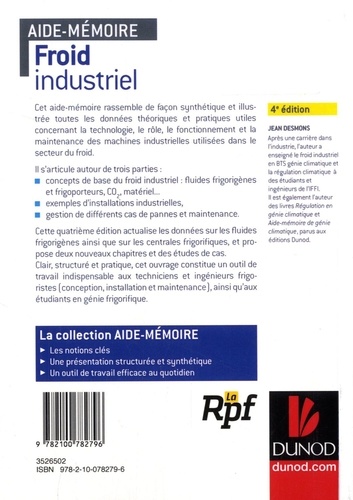 Froid industriel 4e édition