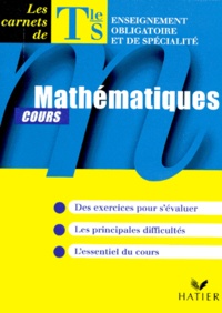 Jean-Dominique Picchiottino - Mathématiques terminale S. - Cours.