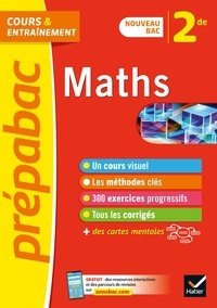 Téléchargement gratuit du livre de coût Maths 2de - Prépabac Cours & entraînement  - nouveau programme de Seconde