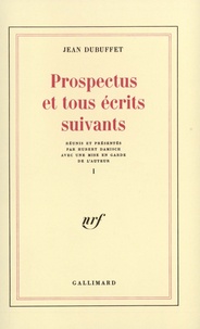 Jean Dubuffet - Prospect et tous.