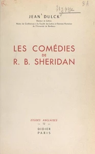 Les comédies de R. B. Sheridan