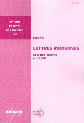 Jean Ehrsam - CAPES Lettres modernes - Concours externe et CAFEP.