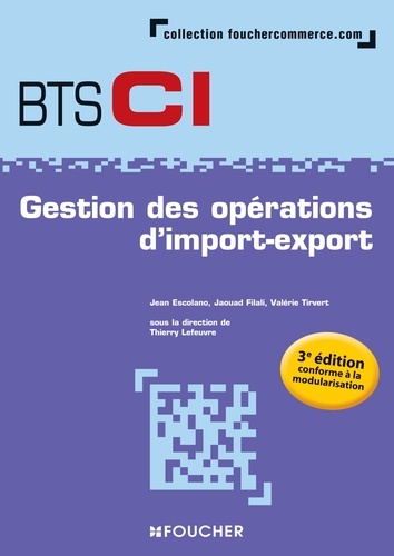 Jean Escolano et Jaouad Filali - Gestion des opérations d'import-export BTS CI.