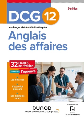 Jean-François Allafort - DCG 12 - Anglais des affaires - Fiches de révision - 2e éd..