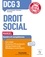 Droit social DCG 3. Manuel  Edition 2019-2020