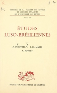 Jean-François Botrel et Jean-Michel Massa - Études luso-brésiliennes.