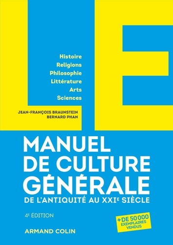 Le Manuel De Culture Generale De L Antiquite De Jean Francois Braunstein Grand Format Livre Decitre