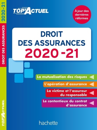 Droit des assurances  Edition 2020-2021