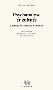 Jean-François Chiantaretto et Georges Gaillard - Psychanalyse et culture - L'oeuvre de Nathalie Zaltzman.