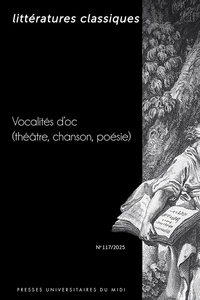 Vocalités d’oc (théâtre, chanson, poésie)