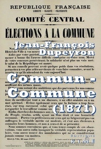 Jean-François Dupeyron - Commun-Commune - Penser la Commune de Paris (1871).