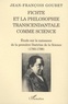 Jean-François Goubet - Fichte et la philosophie transcendantale comme science. - Etude sur la naissance de la première Doctrine de la Science (1793-1796).