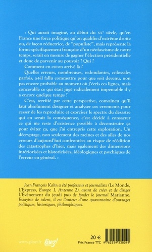 Droit dans le mur !. De nos erreurs et du refus de les reconnaître