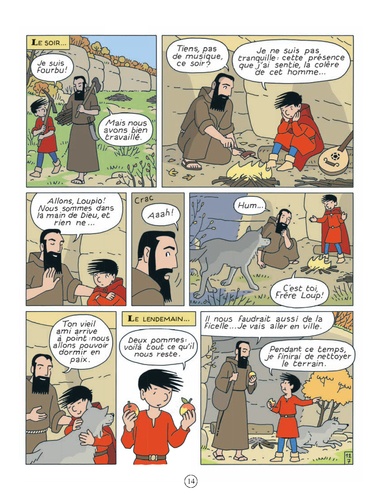 Les Aventures de Loupio Tome 12 Les bâtisseurs