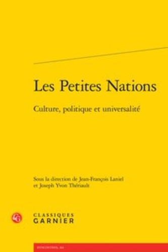 Les petites nations. Culture, politique et universalité