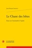 Jean-François Lattarico - Le Chant des bêtes - Essai sur l'animalité à l'opéra.