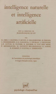 Intelligence naturelle et intelligence artificielle
