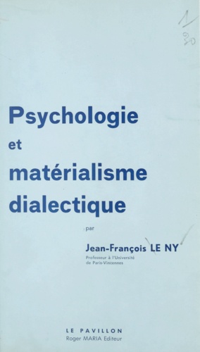 Psychologie et matérialisme dialectique