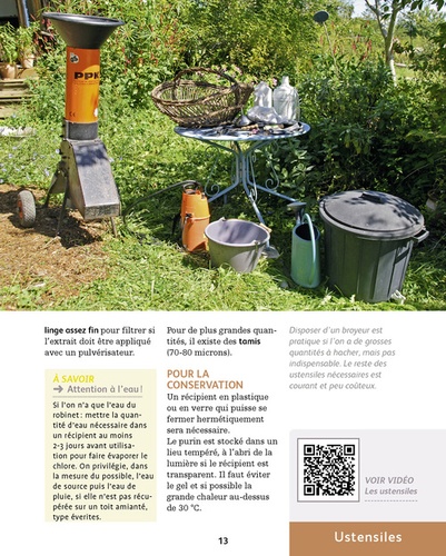 Purin d'ortie et extraits végétaux. Les conseils d'un pro pour un jardin en forme