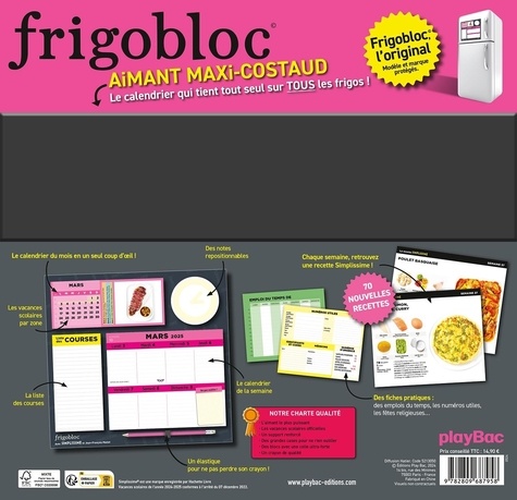 Frigobloc simplissime  Edition 2025
