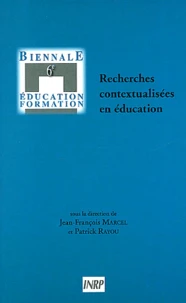 Recherches contextualisées en éducation.