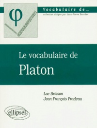 Le vocabulaire de Platon.pdf
