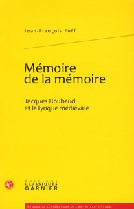 Jean-François Puff - Mémoire de la mémoire.