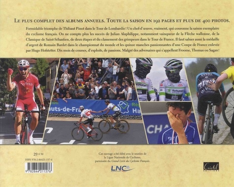 Le grand livre du cyclisme français. Les meilleurs moments de la saison 2018