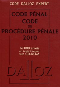 Jean-François Renucci - Code pénal et code de procédure pénale - Coffret en 2 volumes. 1 Cédérom