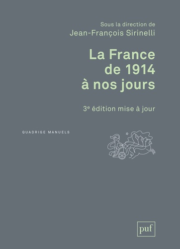 La France de 1914 à nos jours 3e édition revue et corrigée