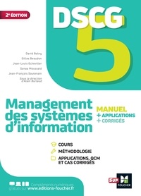 Jean-François Soutenain et Jean-Louis Echeviller - DSCG 5 - Management des systèmes d'information - Manuel et applications 2022-2023.