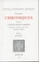 Chroniques. Livre I, Le manuscrit d'Amiens Tome 5, Lexique