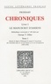 Jean Froissart - Chroniques - Livre I, Le Manuscrit d'Amiens Tome 1.