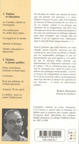 Théâtre, éducation, jeunes publics : un combat... peut en cacher deux autres