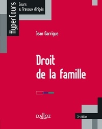 Jean Garrigue et Victor Deschamps - Droit de la famille.