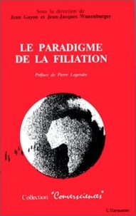 Jean Gayon - Le paradigme de la filiation.