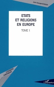 Jean-Georges Boeglin - Etats en religions en Europe. - 1.