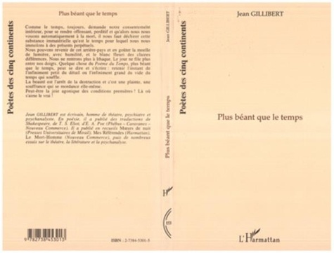 Jean Gillibert - Plus Béant que le temps.
