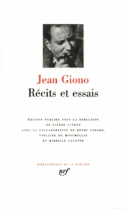 Jean Giono - Récits et essais.
