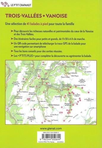 Trois-Vallées Vanoise. Champagny-en-Vanoise, Pralognan-la-Vanoise, Courchevel, Méribel, Les Menuires, Val-Thorens, Saint-Martin-de-Belleville, Celliers, Naves
