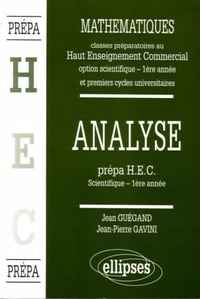Jean Guégand - Maths Analyse Prepa H E C.