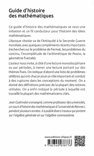 Guide d'histoire des mathématiques