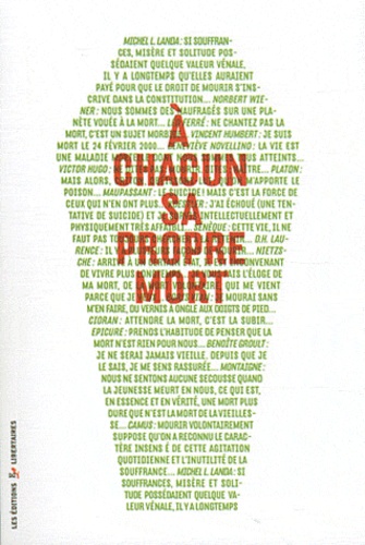 Jean Guilhot - A chacun sa propre mort.