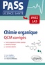 Jean Guillon et Pascal Sonnet - Chimie organique - QCM corrigés.