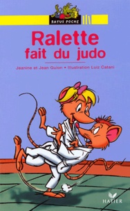 Jean Guion et Jeanine Guion - Ralette fait du judo.