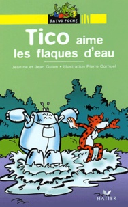Jean Guion et Jeanine Guion - Tico aime les flaques d'eau.