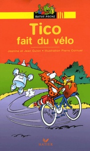 Jean Guion et Jeanine Guion - Tico fait du vélo.