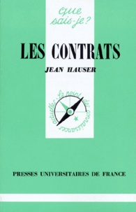 Jean Hauser - Les contrats.